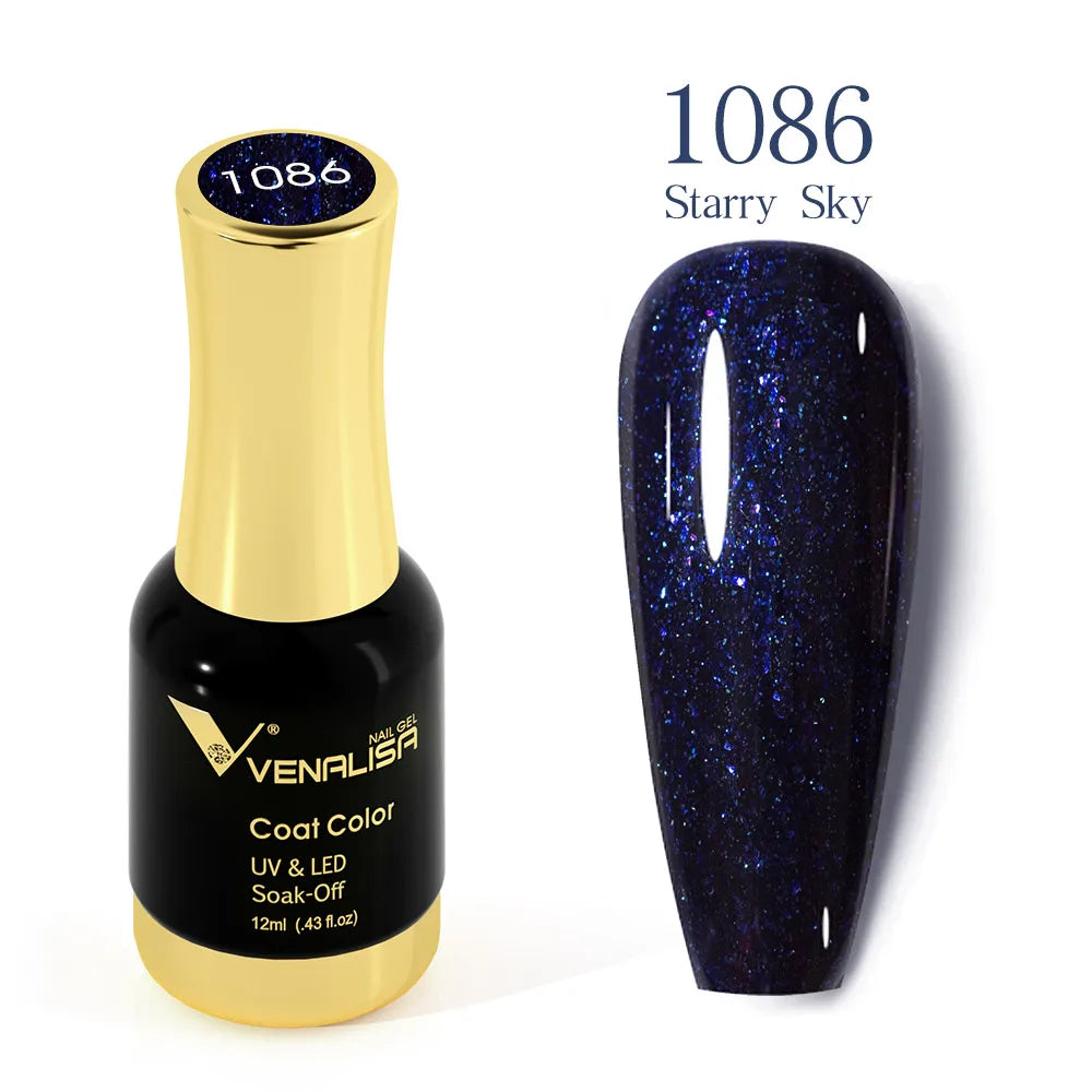 #1004 VENALISA Nail Gel Polish Hema TPO Free Semi Permanent Jelly Nude Pink Color Soak Off UV LED Ultra Diamond Varnish 12ml