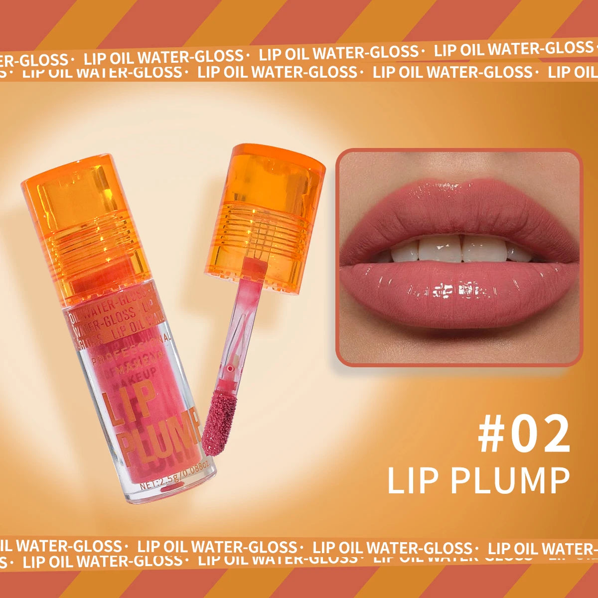 3-Pcs Lip Oil Plump Moisturizing Set – Pink Hydrating Gloss Long-Lasting Clear Liquid Lip Balm,Essential For Autumn And Winter