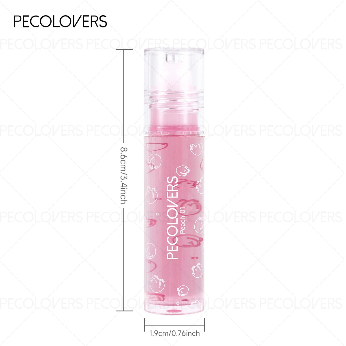 1PC Long-lasting Ball Lip Oil - High-gloss, Moisturizing, Plumps Lips, Various Options, For Charming Makeup
