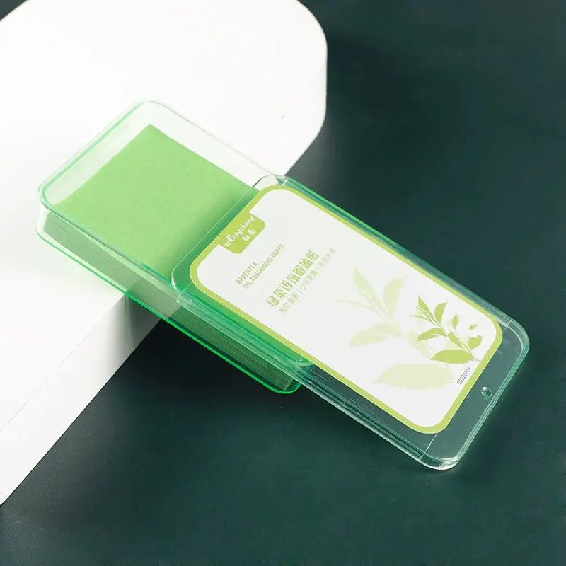 300PcsFace Oil Absorbing Paper Summer Oil Control Wipes Absorbing Sheet Oily Paper Face Cleansing Makeup Tool Face Oil Blotting