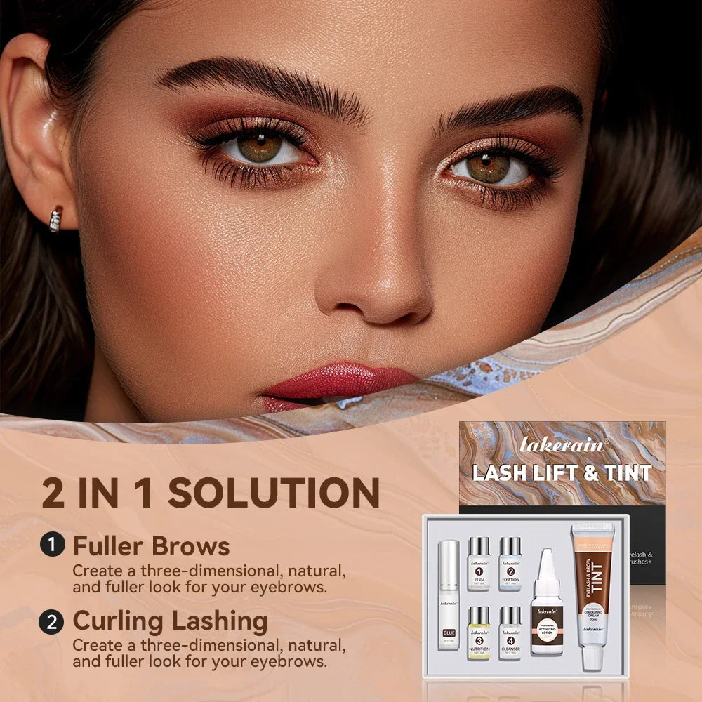 Lash Lift and Tint Kit Professional Eyelash Lifting Calia Perming Lashes Tint Brow Dye Eyes Makeup Tools