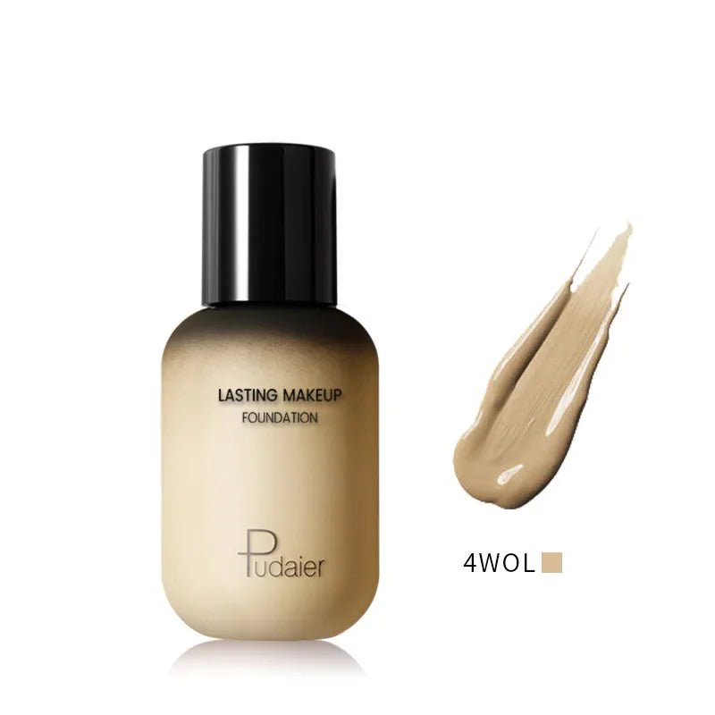 Face Foundation Makeup Base Cream Mineral Full Coverage No Cracking No Drying Waterproof Face Corrector