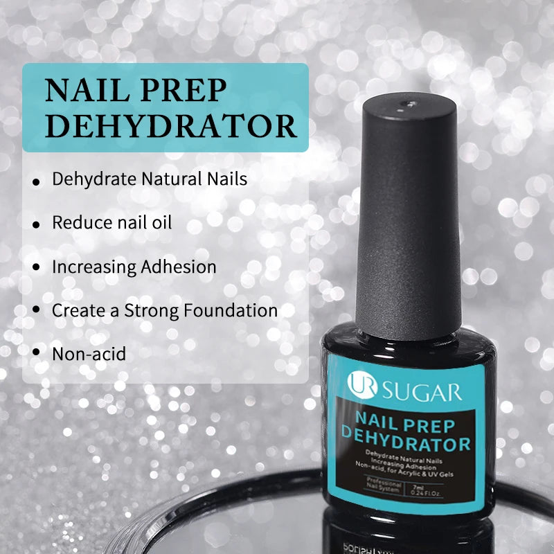 UR SUGAR 15ml No Wipe Top Base Gel Nail Gel Polish Matte Top Coat Enhancer Varnish Semi Permanent Soak Off UV LED Nail Art
