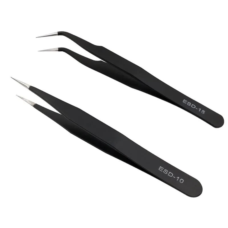 New Tweezers for False Eyelashes Fiber Tip Lash Tweezers Eyelash Extension Fiber Tip Lash Tweezers for Eyelashes JMNZ01