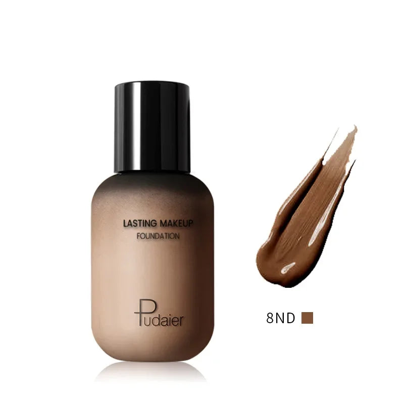 Face Foundation Makeup Base Cream Mineral Full Coverage No Cracking No Drying Waterproof Face Corrector