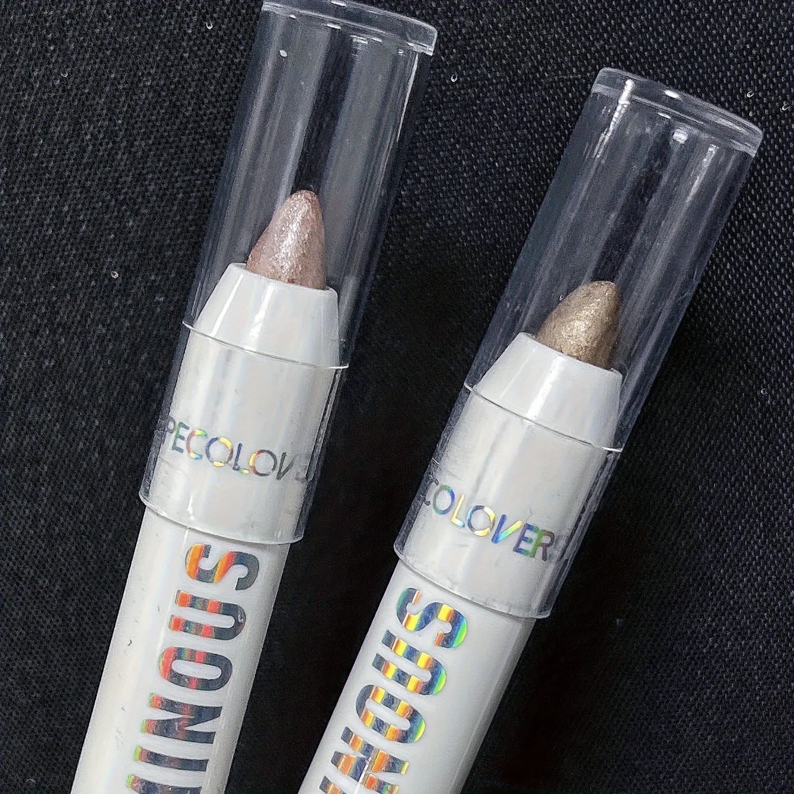 Brightening Face Glitter Highlighter Stick Eyeshadow Pearlescent White Nude Brown Highlight Makeup High Gloss Face Contour Stick