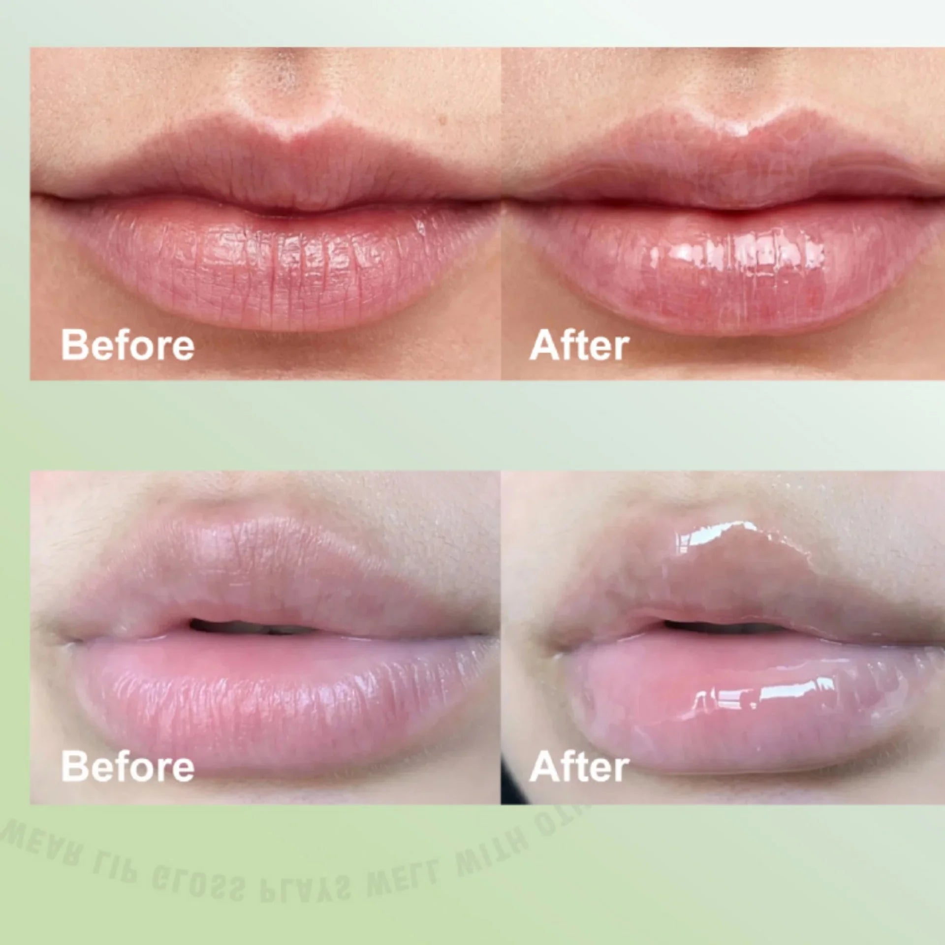 HANDAIYAN Fruit Flavored Lip Oil Moisturizing Transparent Lip Protector Glossy Water-Like Lip Care Glosses