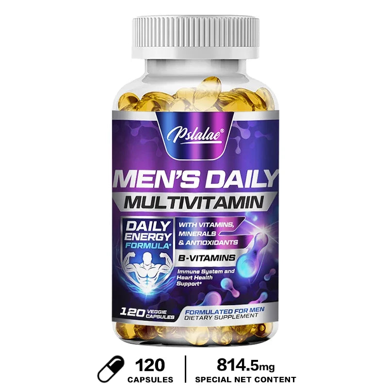 Men's Multivitamin Supplement with Vitamins A, B12, C, D and E To Support Energy and Zinc To Support Immune Health Nutraceutical