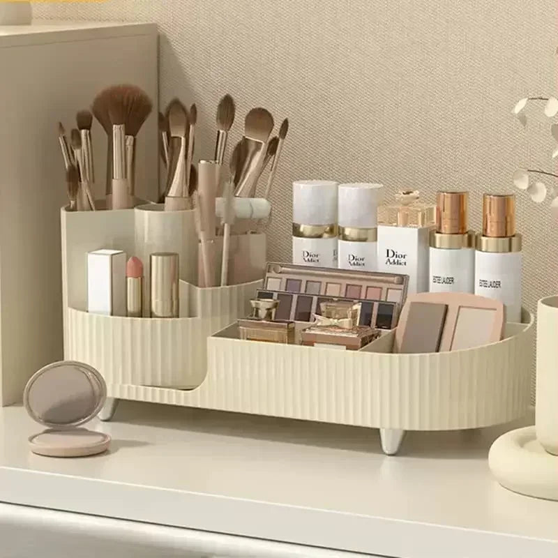 Large Bathroom for Storage Rotating Countertops,desk Capacity Holder Decor Vanity Container Brush Organizer Makeup Makeup 360°