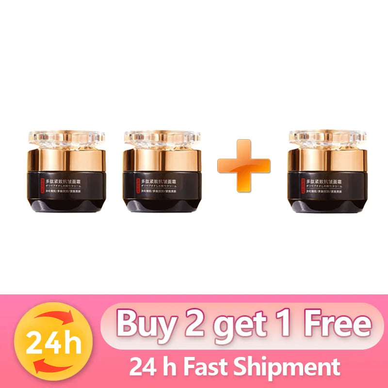 Peptide Anti Wrinkle Firming Cream Fades Fine Lines Brightens Skin Tone Moisturizes Hydrates Improves Dull Skin