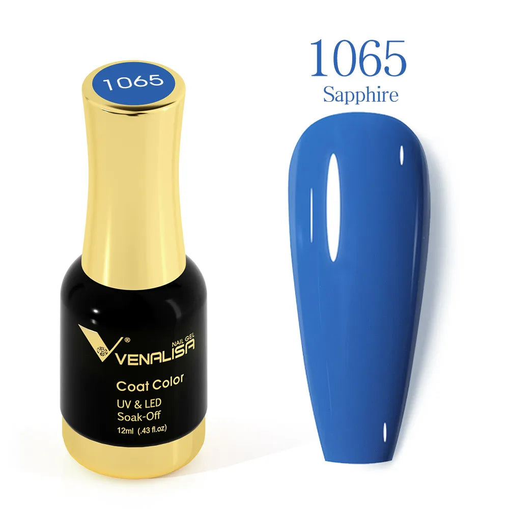#1004 VENALISA Nail Gel Polish Hema TPO Free Semi Permanent Jelly Nude Pink Color Soak Off UV LED Ultra Diamond Varnish 12ml