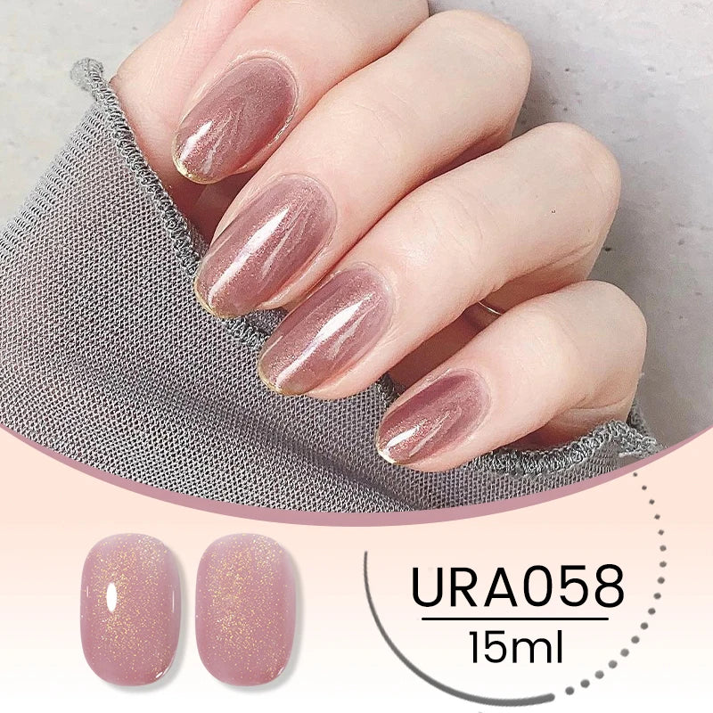 UR SUGAR 15ml No Wipe Top Base Gel Nail Gel Polish Matte Top Coat Enhancer Varnish Semi Permanent Soak Off UV LED Nail Art