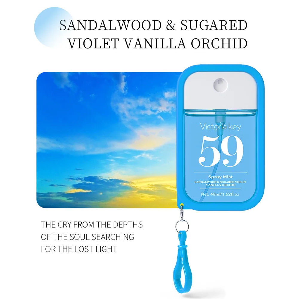 Brazilian perfume digital spray perfume fragrance lasting fragrance ladies fresh khaki perfume alcohol-free convenient travel