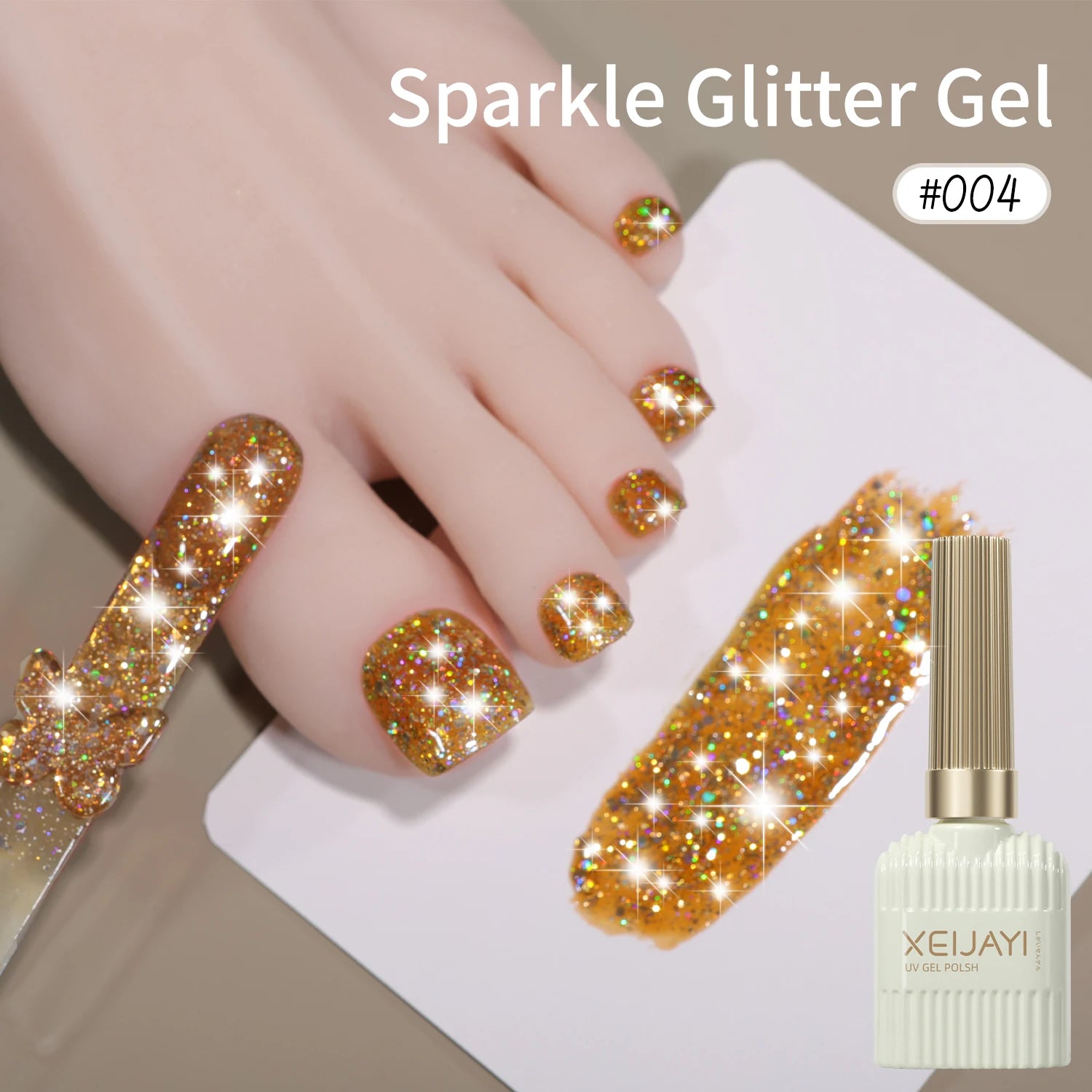 1/ 10pcs 15ML Glitter Silver Color Nail Gel Polish Semi-permanent Varnish Soak Off Nail Art UV LED Gel Manicure For Summer