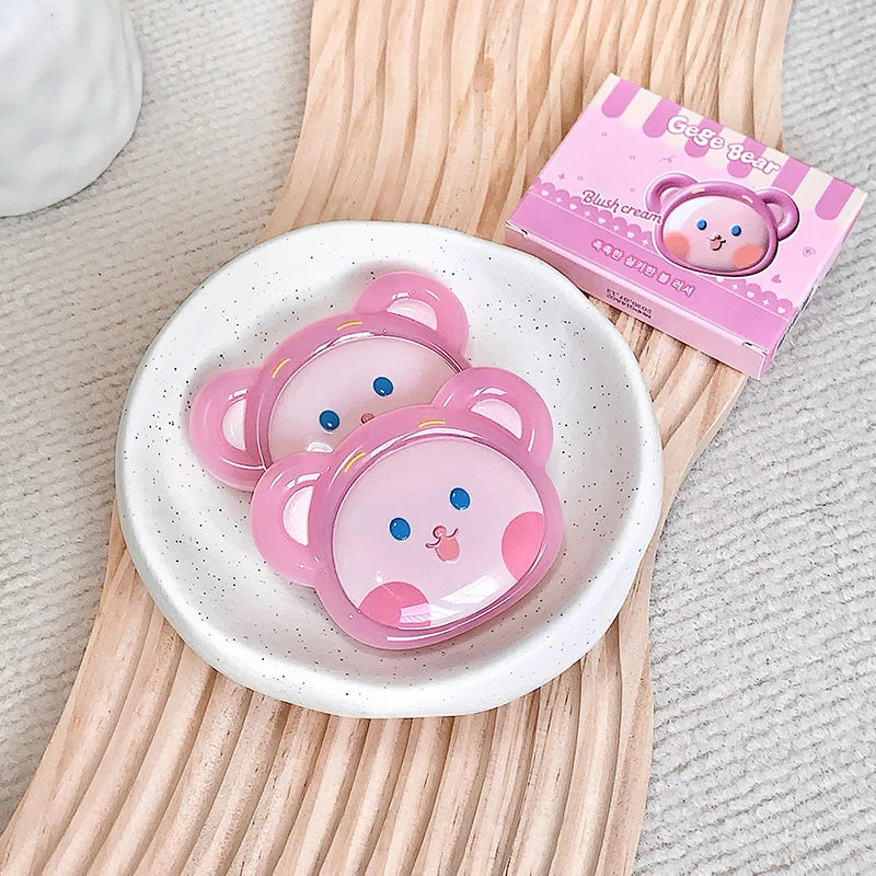 Light Blush Cream Gege Bear Moisturizing Mirror Vitality Moisturizing Whitening Brightening Natural Rouge