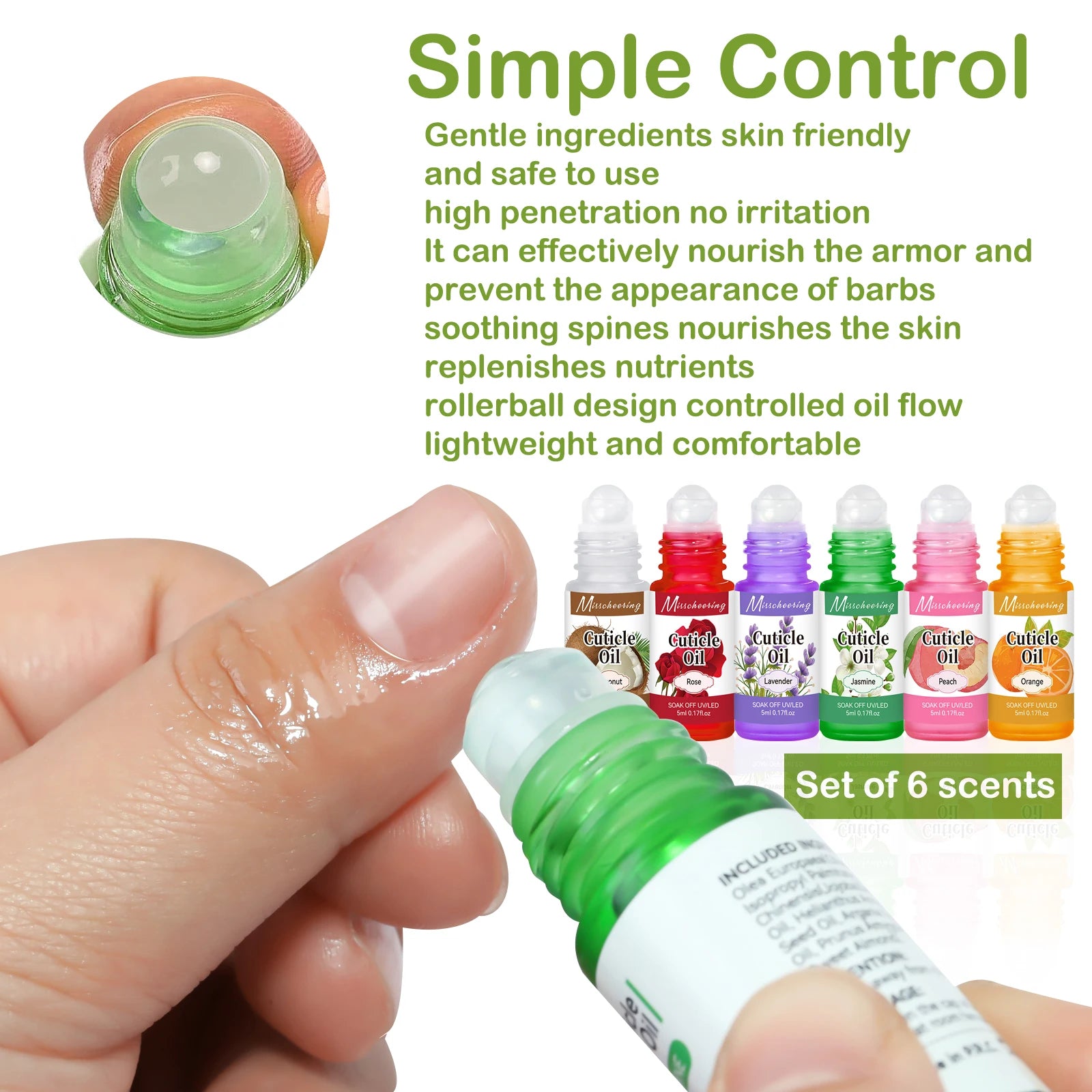 6 colors of nail care nourishing oil nail care repair damaged nails nourishing care skin rejuvenator suitable daily nail care