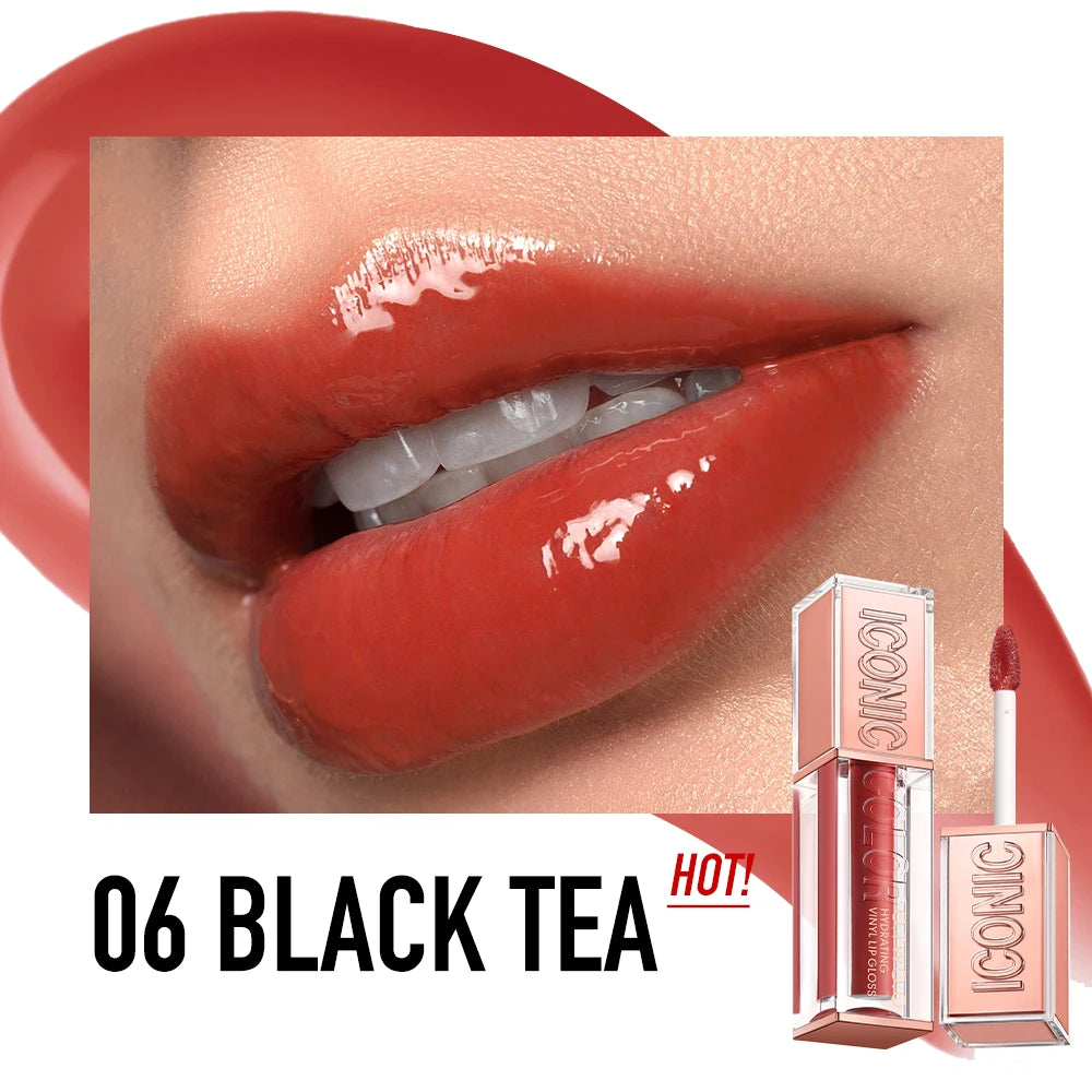 Sexy Light Plump Lip Gloss High Shine Moisturizing Nourishing Waterproof Non Sticky Hydrating Vinyl Lipgloss