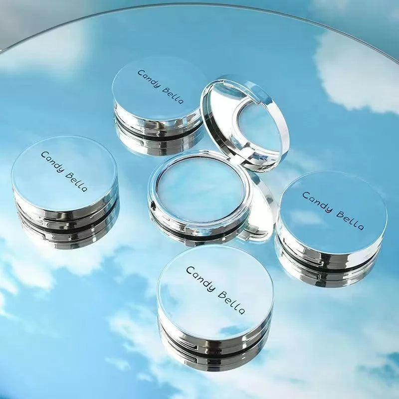 1PC Candy Bella Candy Blue Sky Cloud powder Skin friendly Natural Face Long lasting Powder Cosmetics