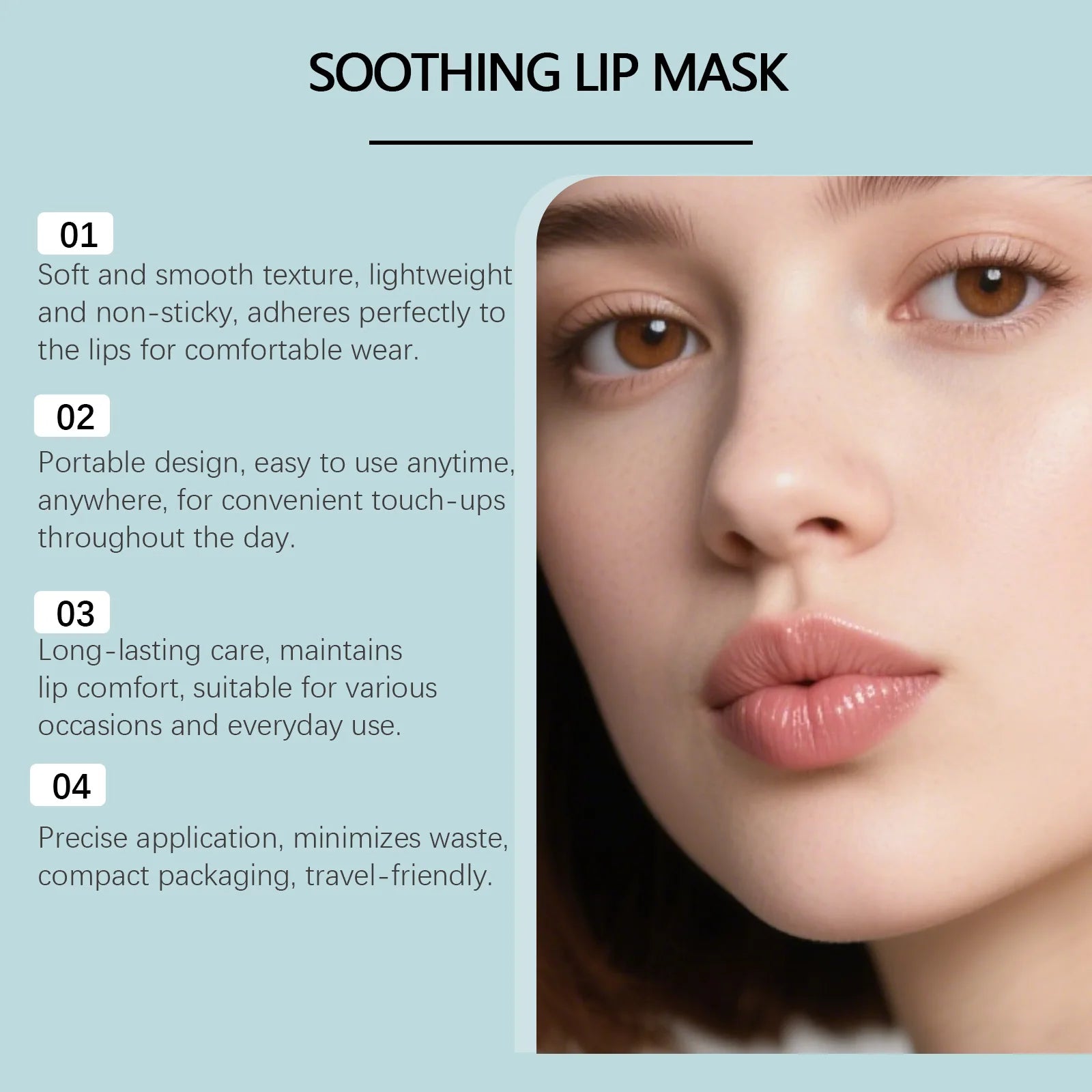 Lip Mask Repair Cracking Skin Treatment Exfoliating Remove Dark Lips Improve Dryness Lip Hydration Lightweight Nourishing Care