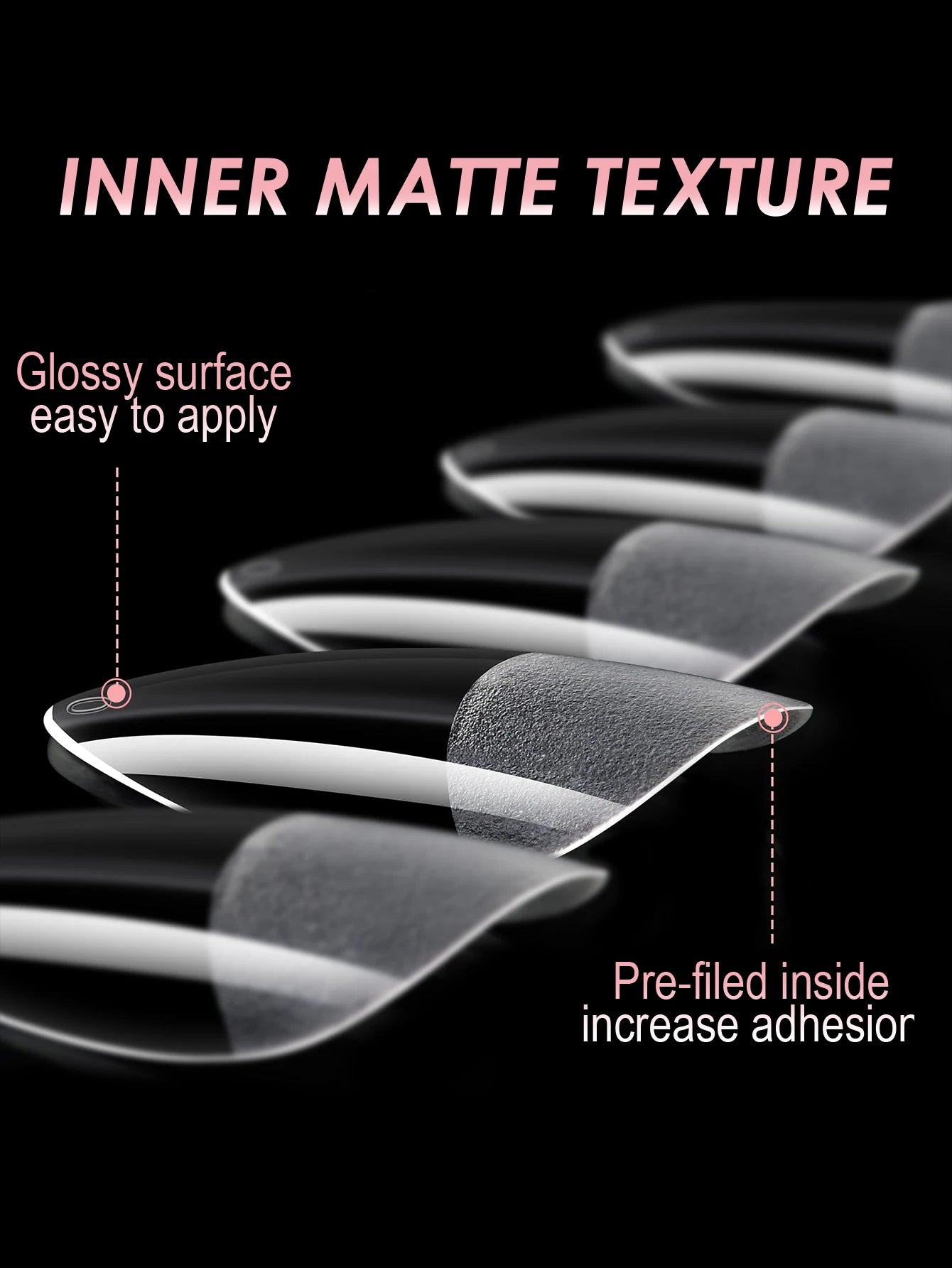 100/600Pcs Short Almond Nail Tips Soft Gel Nail Tips Full Cover False Nail Tips For Acrylic Nails Salon Home Press On Nails