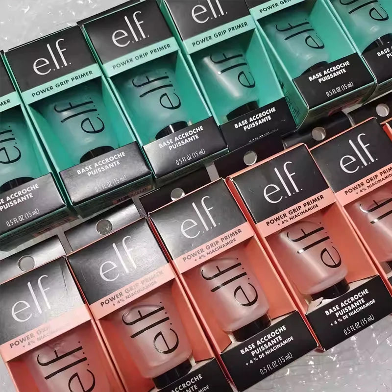 Elf Cosmetics Makeup Set Setting Spray New Shade Foundation Lip Glaze Fine Glitter Lip Oil Enlarged Version of Pre-makeup Gel