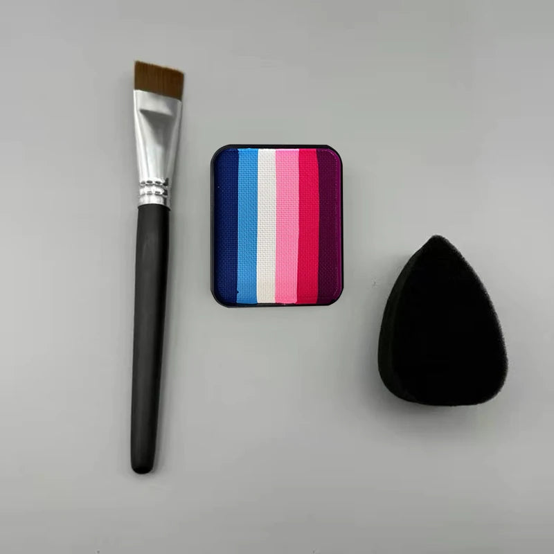 Vegan Face Paint Professional Split Cake Pastel Eyeliner Water Activated Face And Body Paint