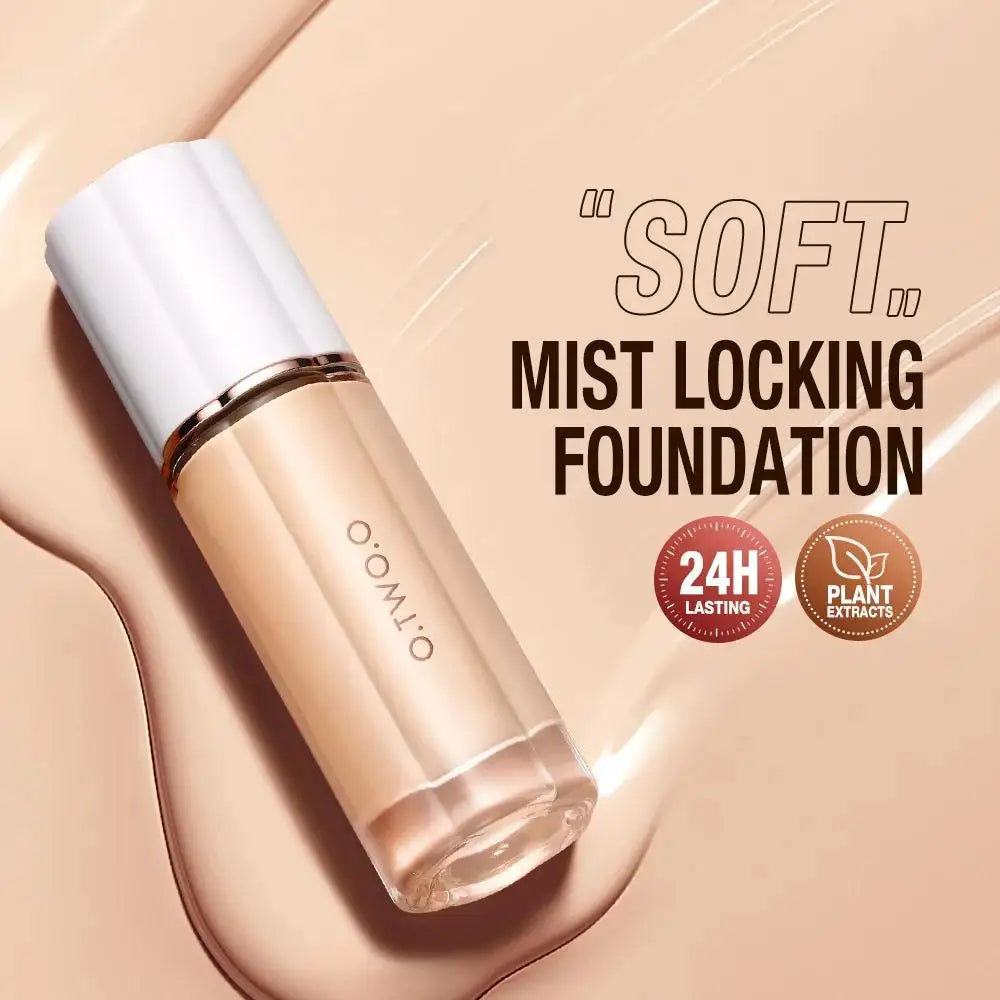 30ml Liquid Foundation Cream, Full Coverage, SPF30, Waterproof, Long-Lasting Matte Base Makeup
