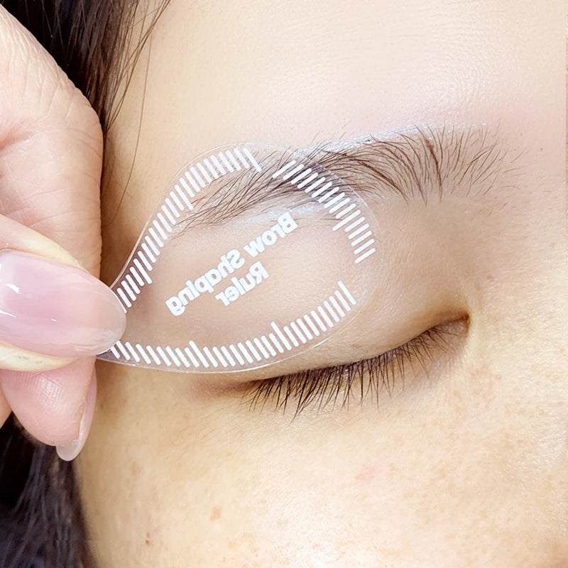 Prince Rupert's Drop Eyebrow Stencil, Eyeliner stencil, Professional Microblading Mapping Ruler , Eyelash extension Tool