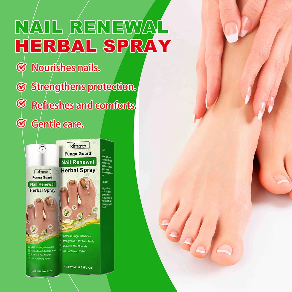 Nail-Fungal Treatments For Toenails Herbal Ingredients For Remove Onychomycosis Treatment Gentle Nourishing Nail Care Products