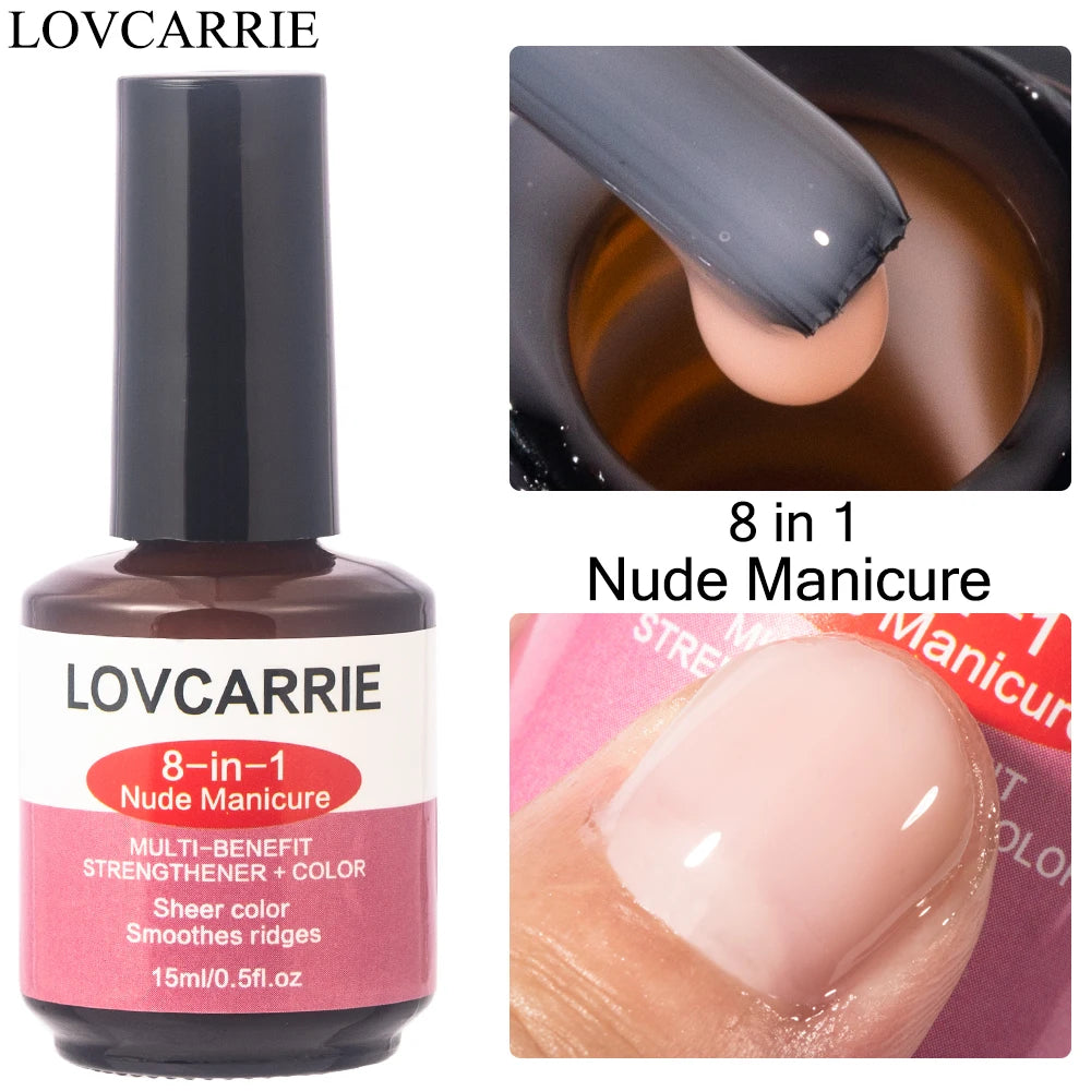 LOVCARRIE Keratin Nail Treatment Growth Formula Protein Normal Nail Strengthener Top Repair Serum Liquid 15ML Healthy Care Toe