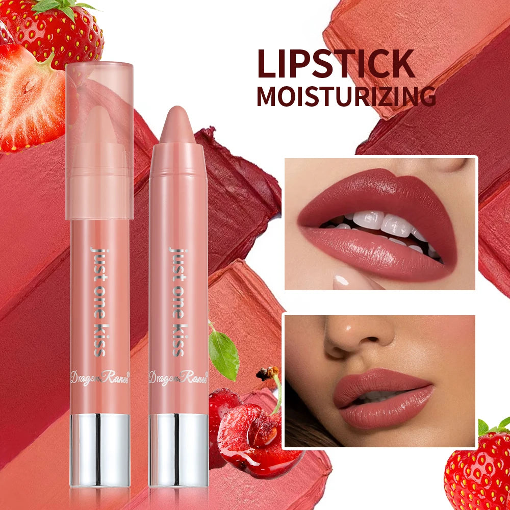 Two Lipstick Set, Water-Glossy Mirror, Light-Lasting, Moisturizing, Non-Removing Makeup, Long-Lasting Makeup Effect Lipstick Set