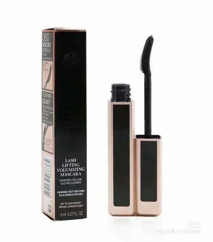 Black Curled Lashes Mascara Lengthens Eyelashes Extra Volume Long Lasting Waterproof Natural Quick Drying Lashes