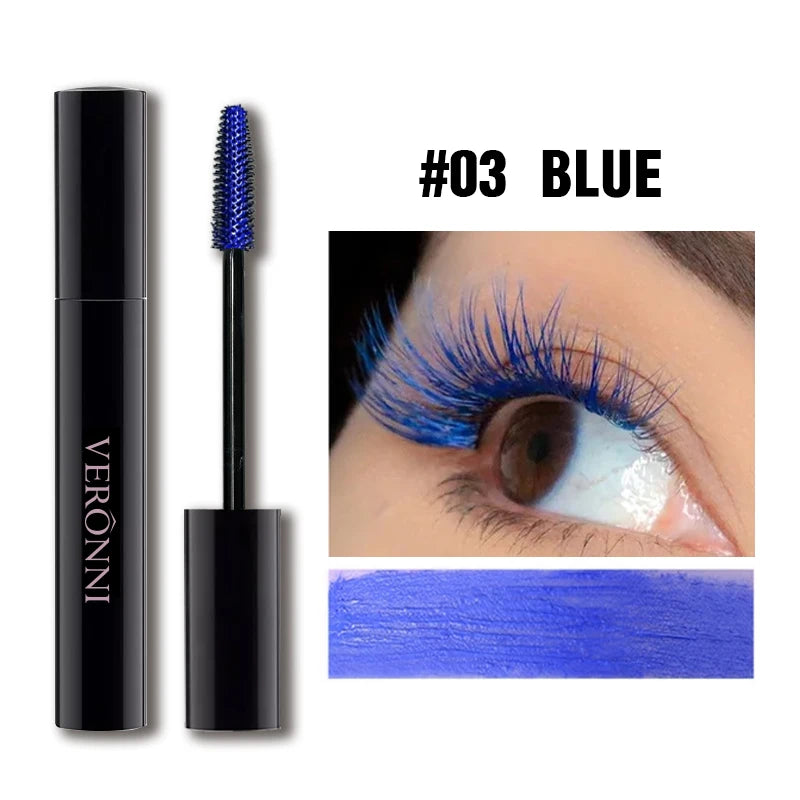 3D Mascara Lengthening Black Lash Eyelash Extension Eye Lashes Brush Beauty Makeup Long-wearing Gold Color Mascara