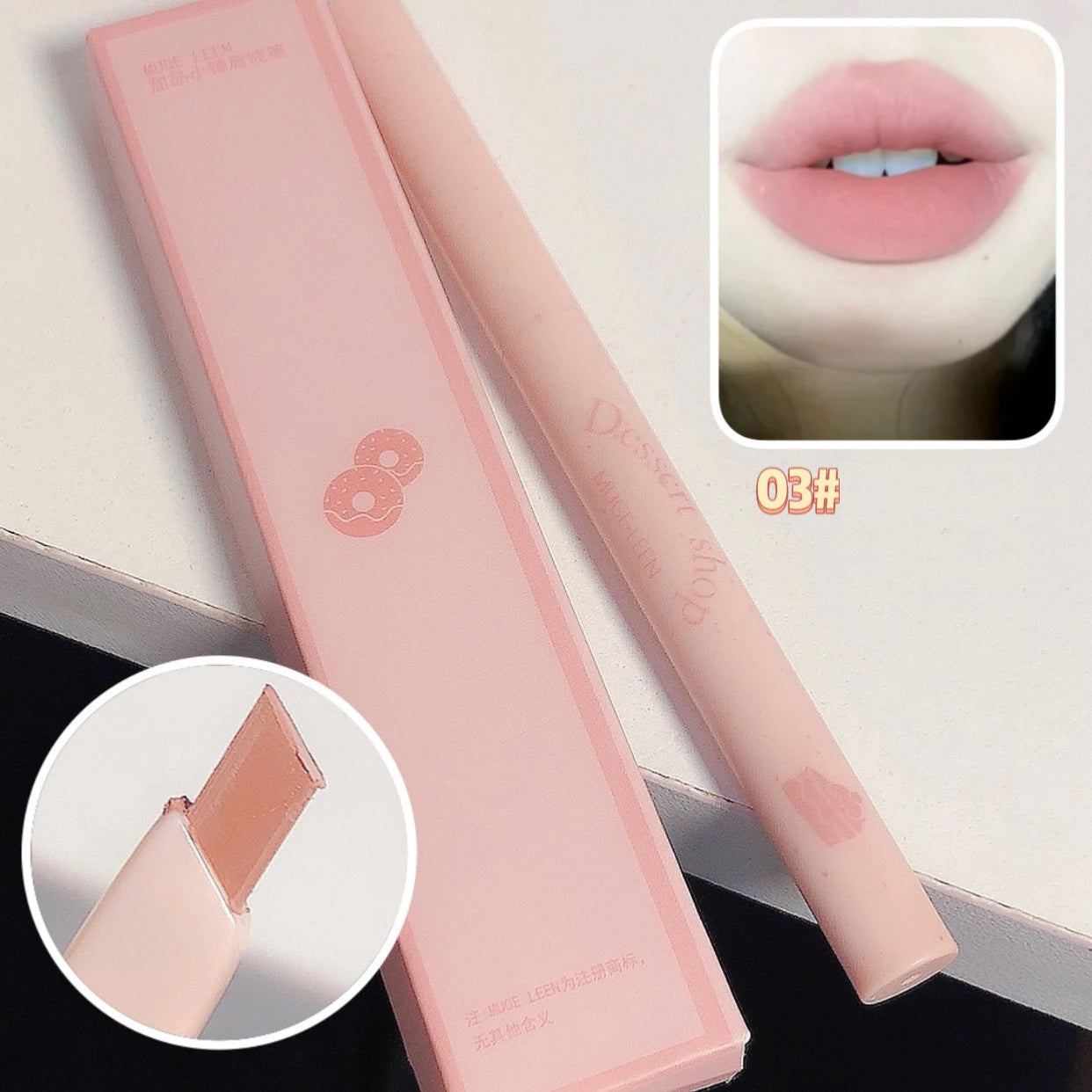 New Slim Lip Liner Long Lasting High Pigments Waterproof Lady Charming Lip Liner Contour Makeup Lipstick Tools FLORTTE