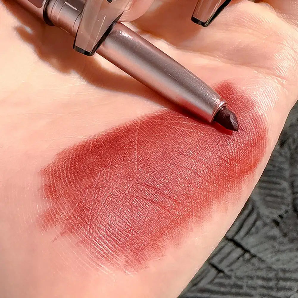 Matte lipliner Long-lasting Automatic Lip Liner Lipstick Lip Pencil Line Pen Beauty Waterproof Moisturizing