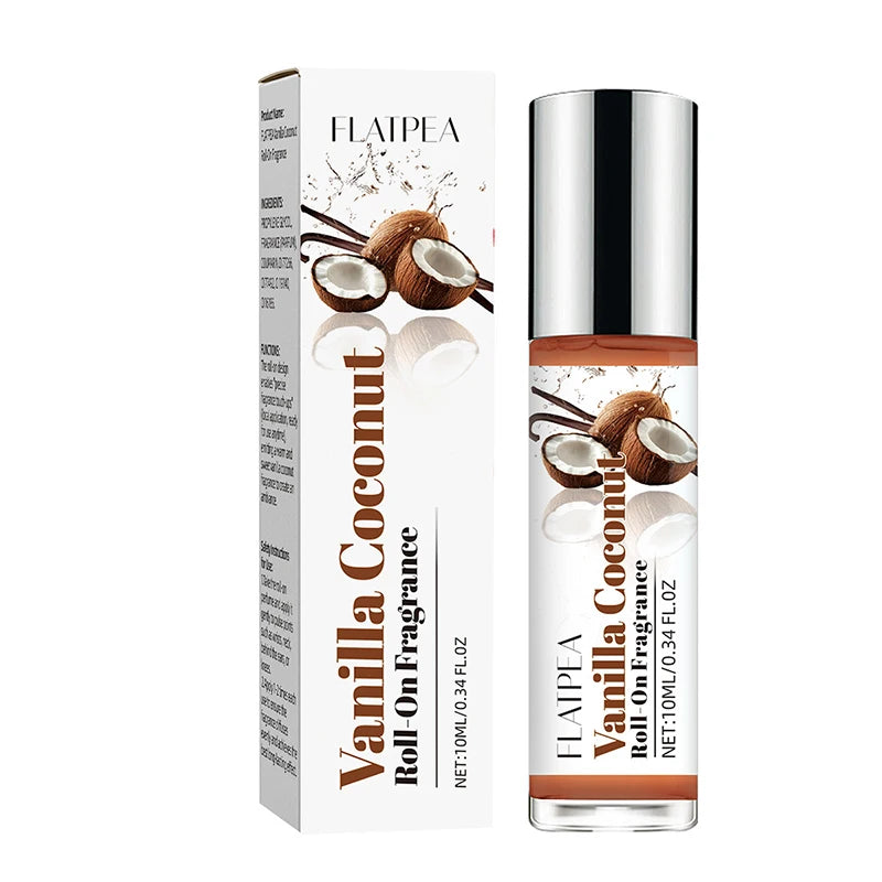 Christmas Perfume Chocolate Marshmallow Coconut Sweet Scent Long-lasting Fragrance Fresh Charming Dating Roll-on Eau De Toilette