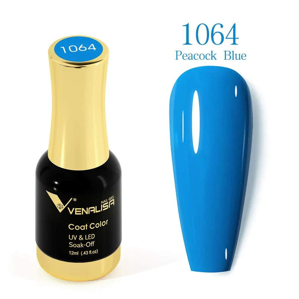 #1004 VENALISA Nail Gel Polish Hema TPO Free Semi Permanent Jelly Nude Pink Color Soak Off UV LED Ultra Diamond Varnish 12ml