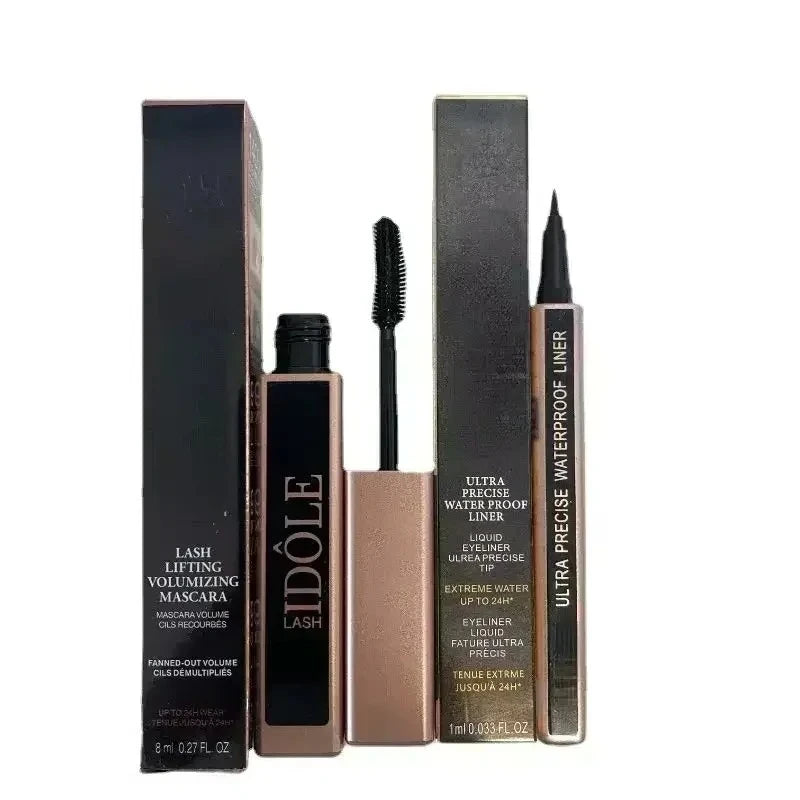 Black Curled Lashes Mascara Lengthens Eyelashes Extra Volume Long Lasting Waterproof Natural Quick Drying Lashes