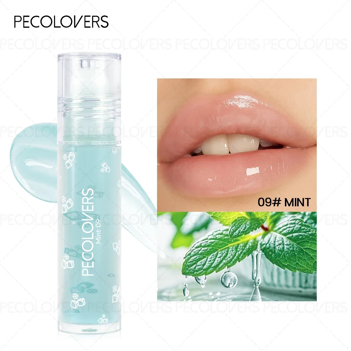 1PC Long-lasting Ball Lip Oil - High-gloss, Moisturizing, Plumps Lips, Various Options, For Charming Makeup