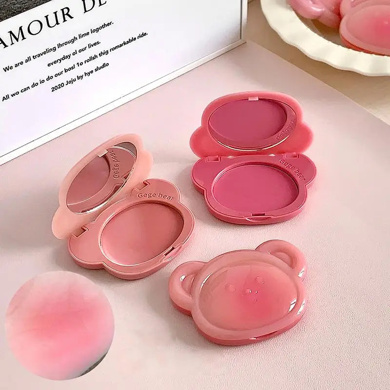 Light Blush Cream Gege Bear Moisturizing Matte Vitality Moisturizing Whitening Brightening Natural Rouge