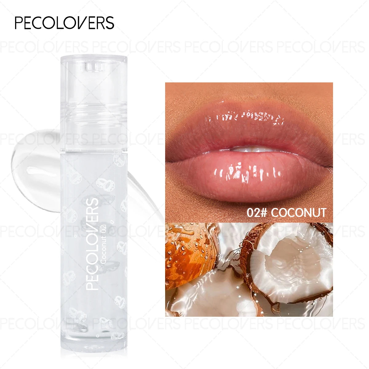 1PC Long-lasting Ball Lip Oil - High-gloss, Moisturizing, Plumps Lips, Various Options, For Charming Makeup