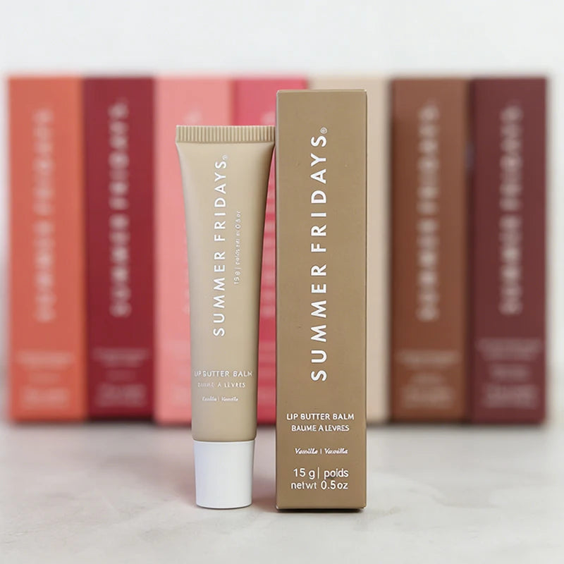 Latest Summer Friday's Jet Lag Mask Lip Balm Toasted Marshmallow Pink Sugar Vanilla Beige Birthday Cake Moisturizer Lip Gloss