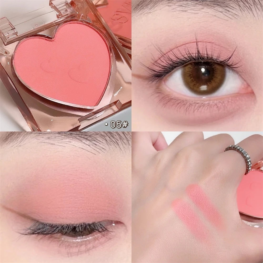 Single Color Glitter Eyeshadow Palette Pigmented Black White Shimmer Matte Brown Contour Powder Highlighter Glow Colorful Plate