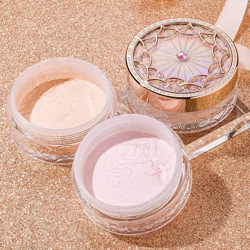 2023 Loose Setting Powder Mineral Shrink Pores Waterproof Matte Finish Makeup Oil-control Professional Women's Cosmetics