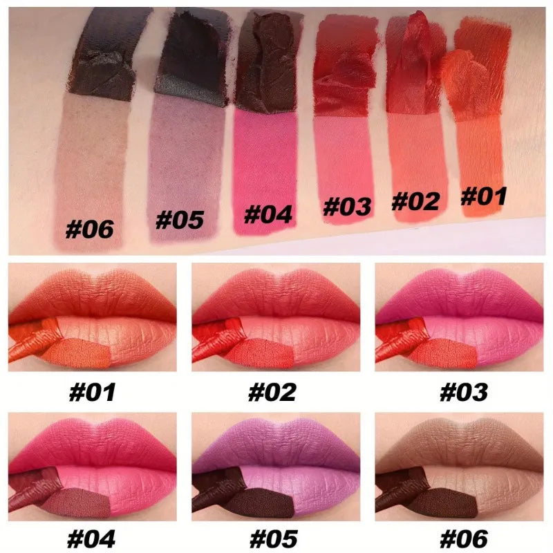 Red Peel-off Lip Gloss Natural Lip Dye Tattoo Tinted Lipstick Non-stick Cup Waterproof Matte Liquid Lipstick Makeup Cosmetics