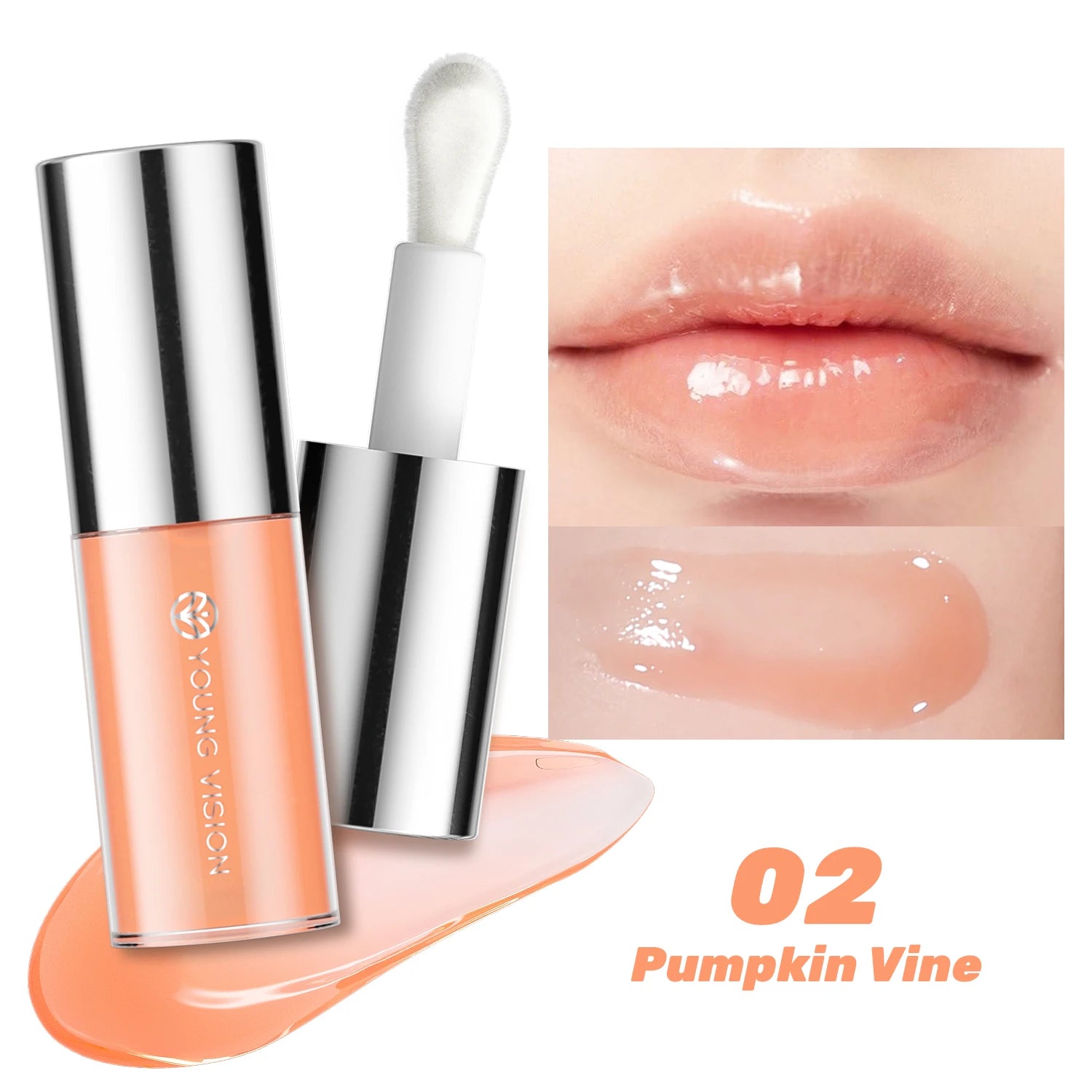 Duck Lip Plump Lip Oil Moisturizing Lip Gloss Mirror Water nature long-lasting Gloss Gloss Pearl Lip Glaze Set