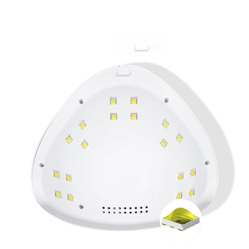 New 18 UV Lamp Beads Drying All Gel Polish LED Nail Dryer Lamp For Nails USB Charge Professional Manicure Equipment