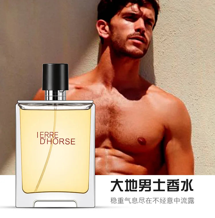 50ml Cologne Perfume Men Fresh Energetic Spicy Fougere Earthy Woody Tones Perfume Long Lasting Parfum Cologne Dating Deodorants