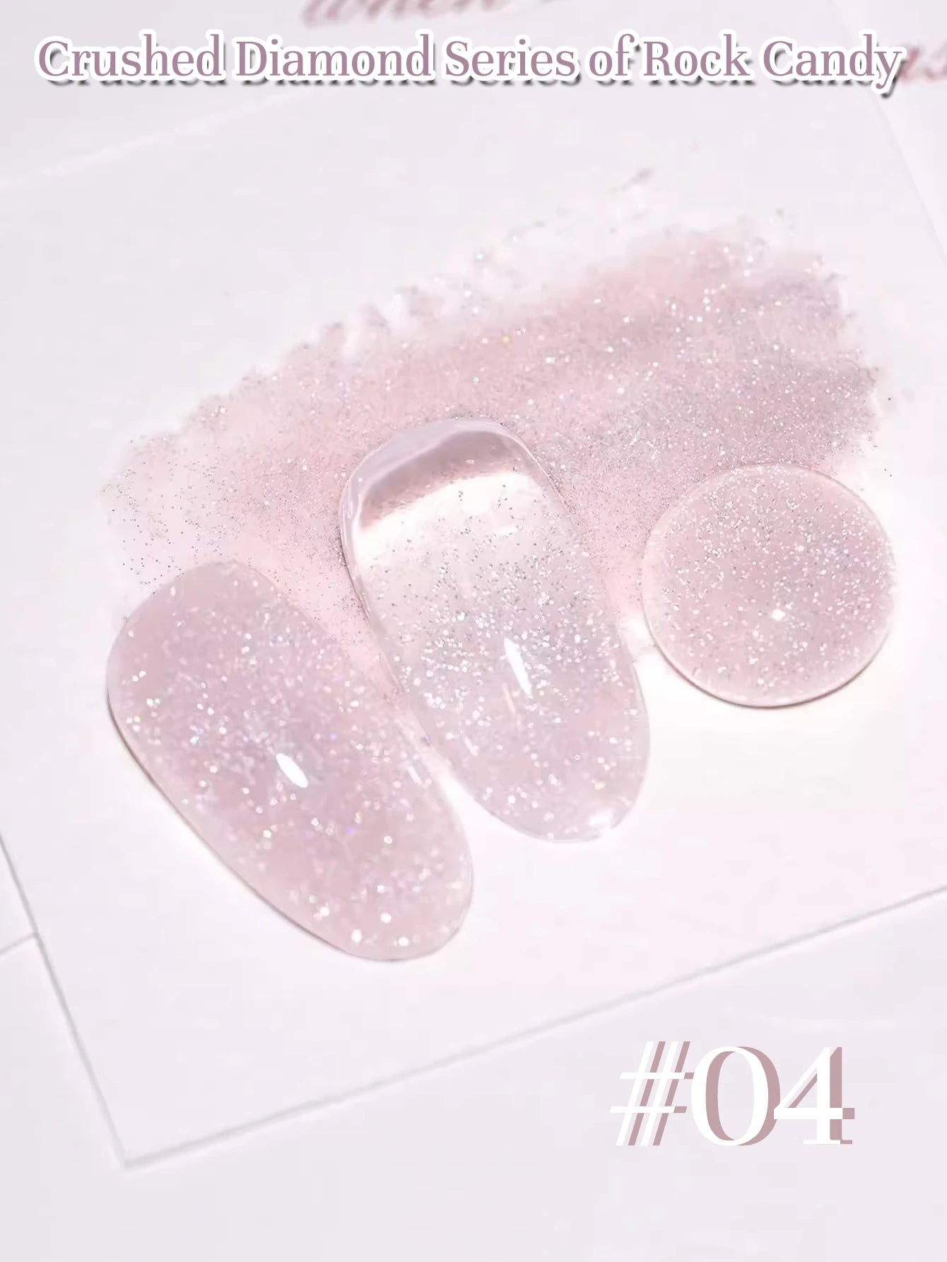 MIANEL1-12pcs 12ML Pink Blue White Green Series With Explosive Glitter Gel Nail Polish, Popular Yun Brocade Diamond Gel Polish