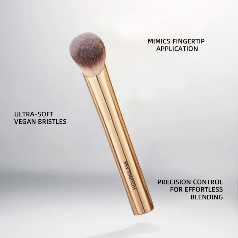 HOURGLASS Complexion Essentials Brush Set -Dragon series 3 makeup brushes with a Packaging box and a Brush bucket